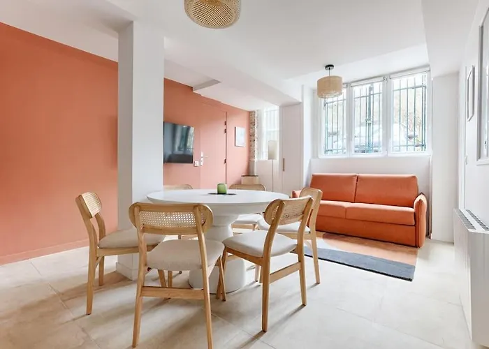 Mykeypers - Chic & Elegant Flat 2Br/6P- Republique